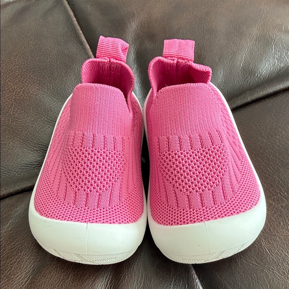 Wonder Nation Pink Knit Kids Sneakers